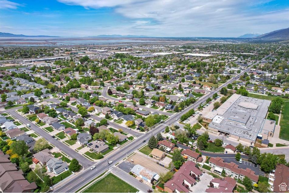 Overhead picture of Centerville, Utah 